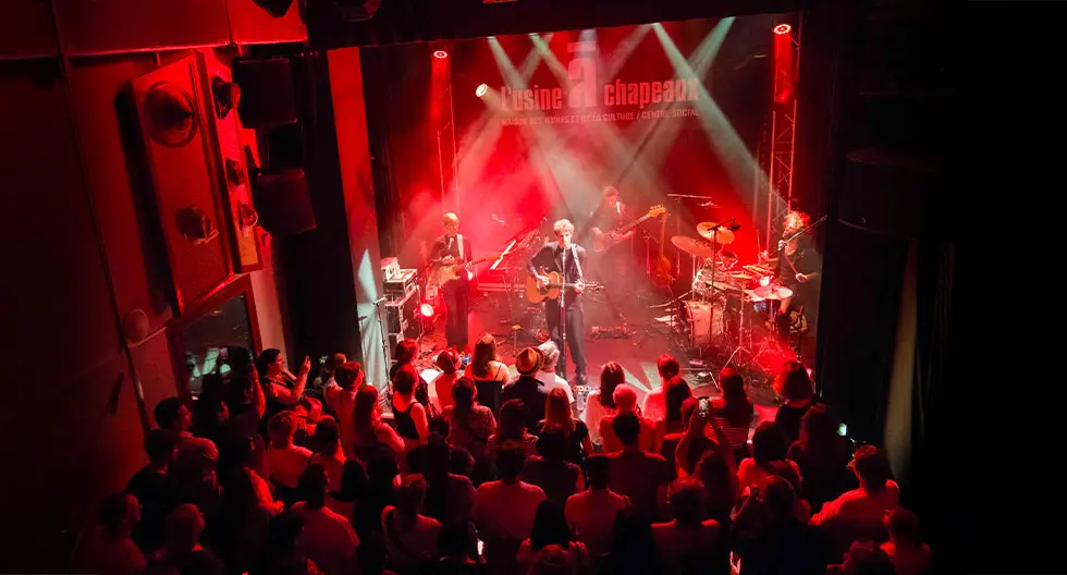 Performance live à Rambouillet